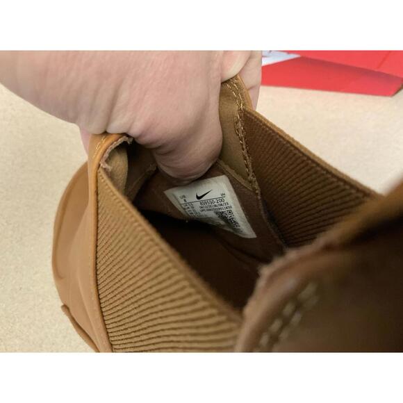 New! Womens Nike Air Max Thea Mid Ale Brown/Sail Sneaker Boots. Size 8. Nice! - Picture 9 of 10